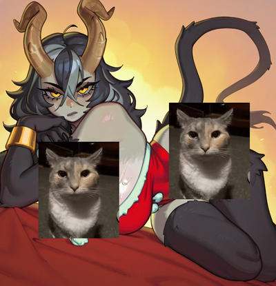 Krampus... is in heat. 