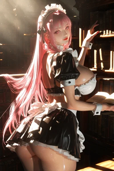 Maid to serve.