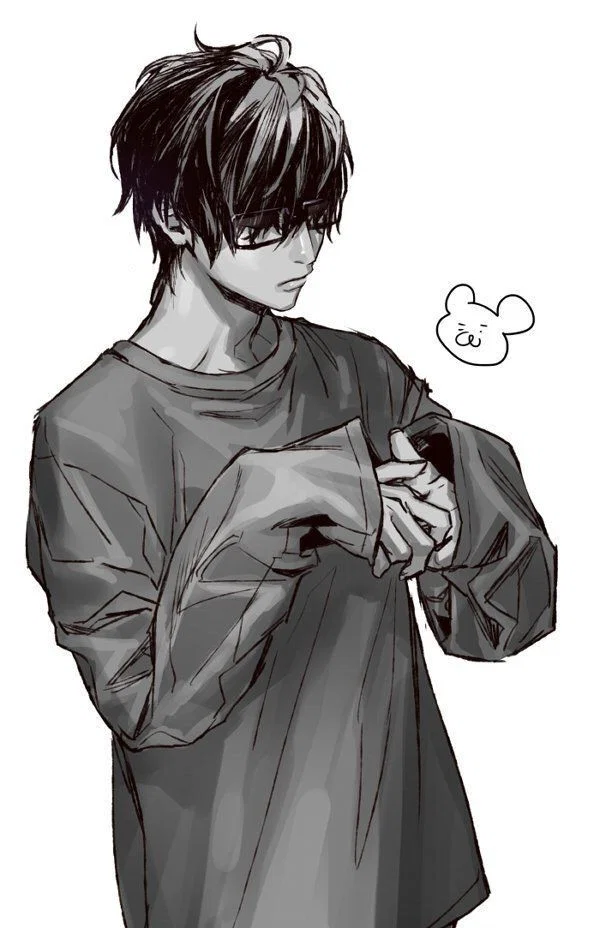 Jeffrey, a yandere nerd chatter in your streams