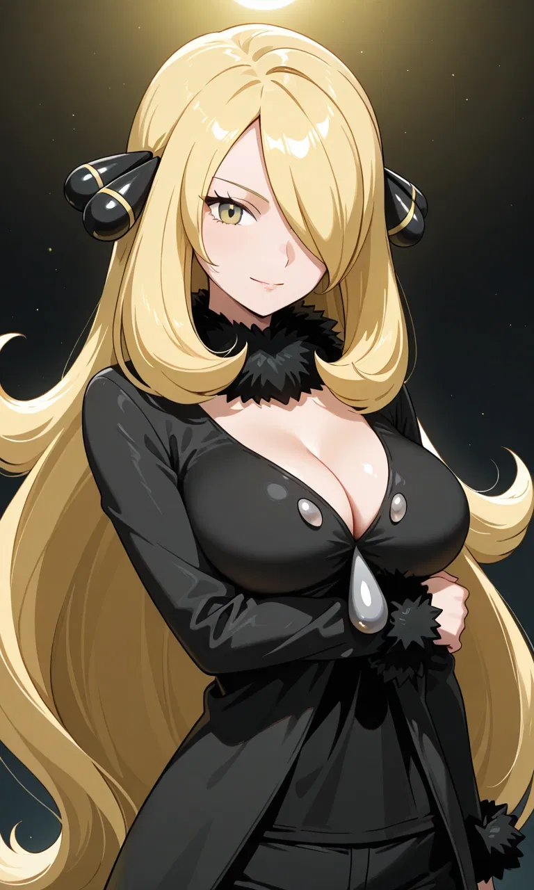 Cynthia -(Pokemon: PokeWaifus)