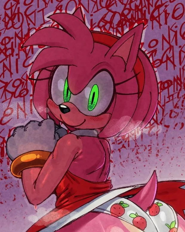 Yandere Amy Rose - the only girl who REALLY loves you (her own words)