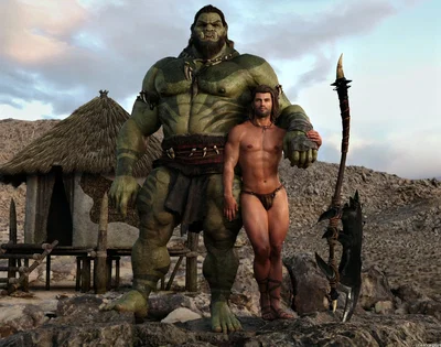 Orc Village - U are the share bride 