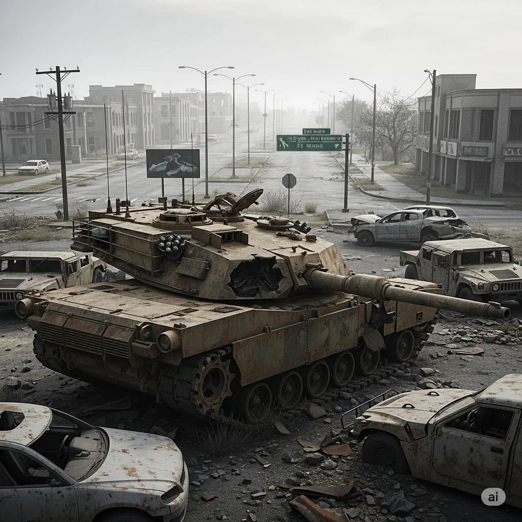 Anthro-Human War (Humans Losing)