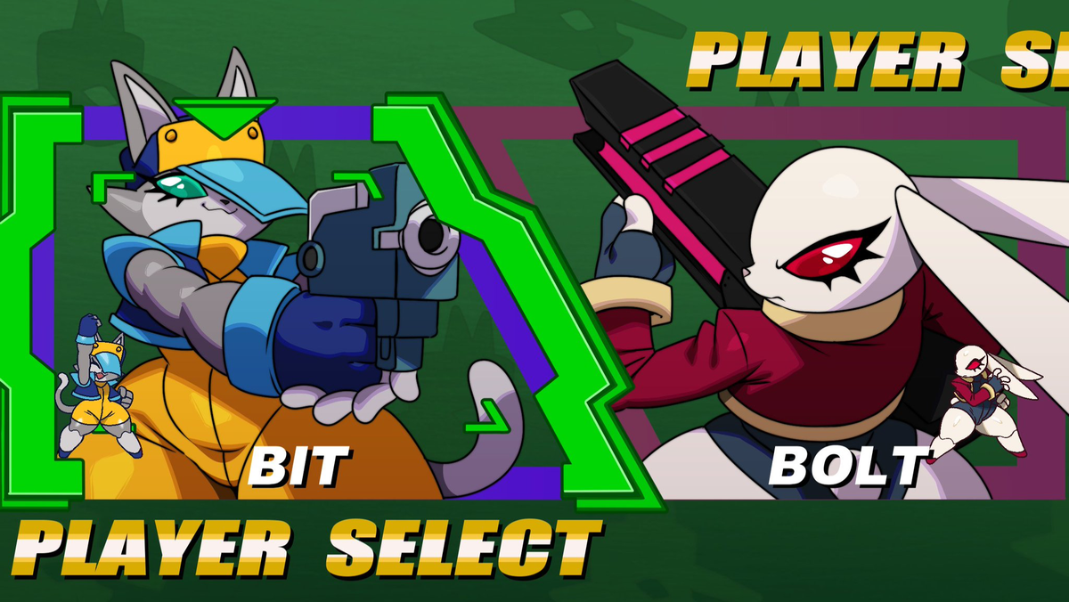 Bit & bolt, oc game characters