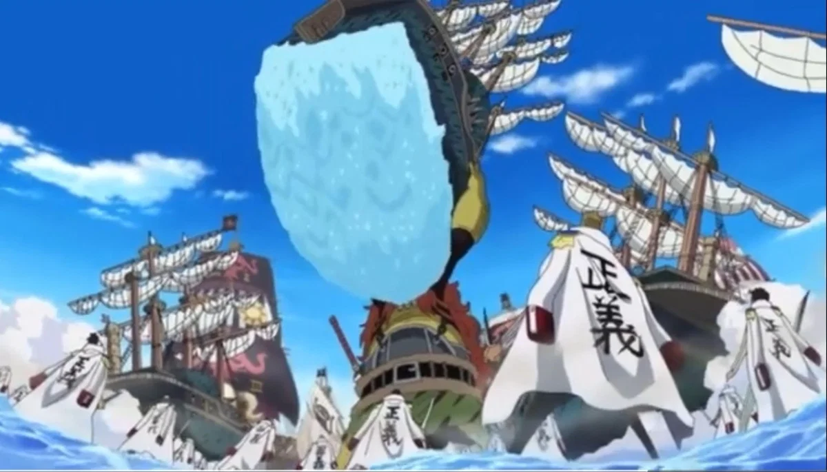 ONE PIECE JULIA STORY: MARINEFORD ARC (2/3) THE POWER OF WHITEBEARD DREAD JULIA, OZ JR VERSUS THE WARLORDS 