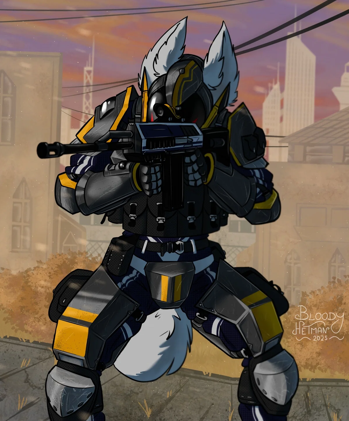 Razor - heavy weapons guy