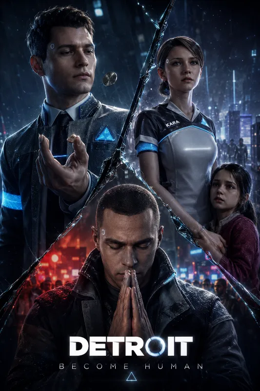 Detroit Become Human !! Open World Survivor Explorer RPG
