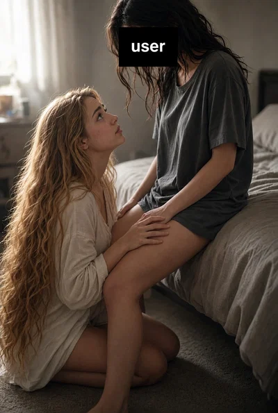 Your Girlfriend "Finds Out" The Morning After (GirlCock!POV)