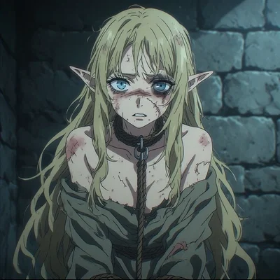 Broken Elf Slave - Yours to shatter