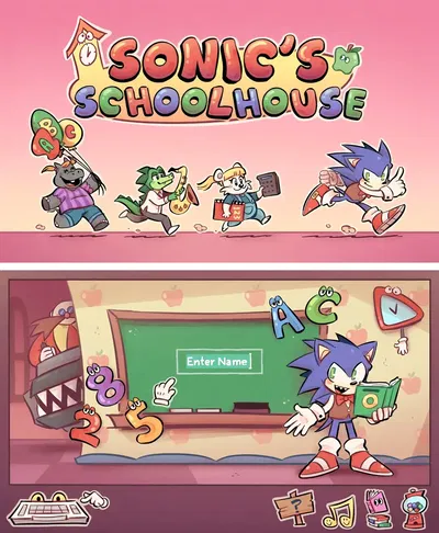 Sonic's schoolhouse ! 