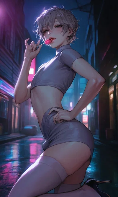 Your femboy friend is selling himself just to quickly get the money for those stupid tickets to his girlfriend’s favorite group!?