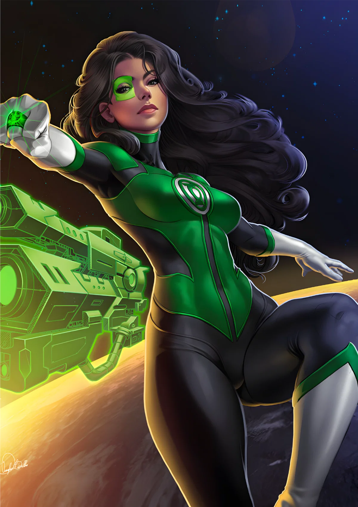 LATINA GREEN LANTERN | JESSICA CRUZ