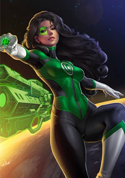 LATINA GREEN LANTERN | JESSICA CRUZ