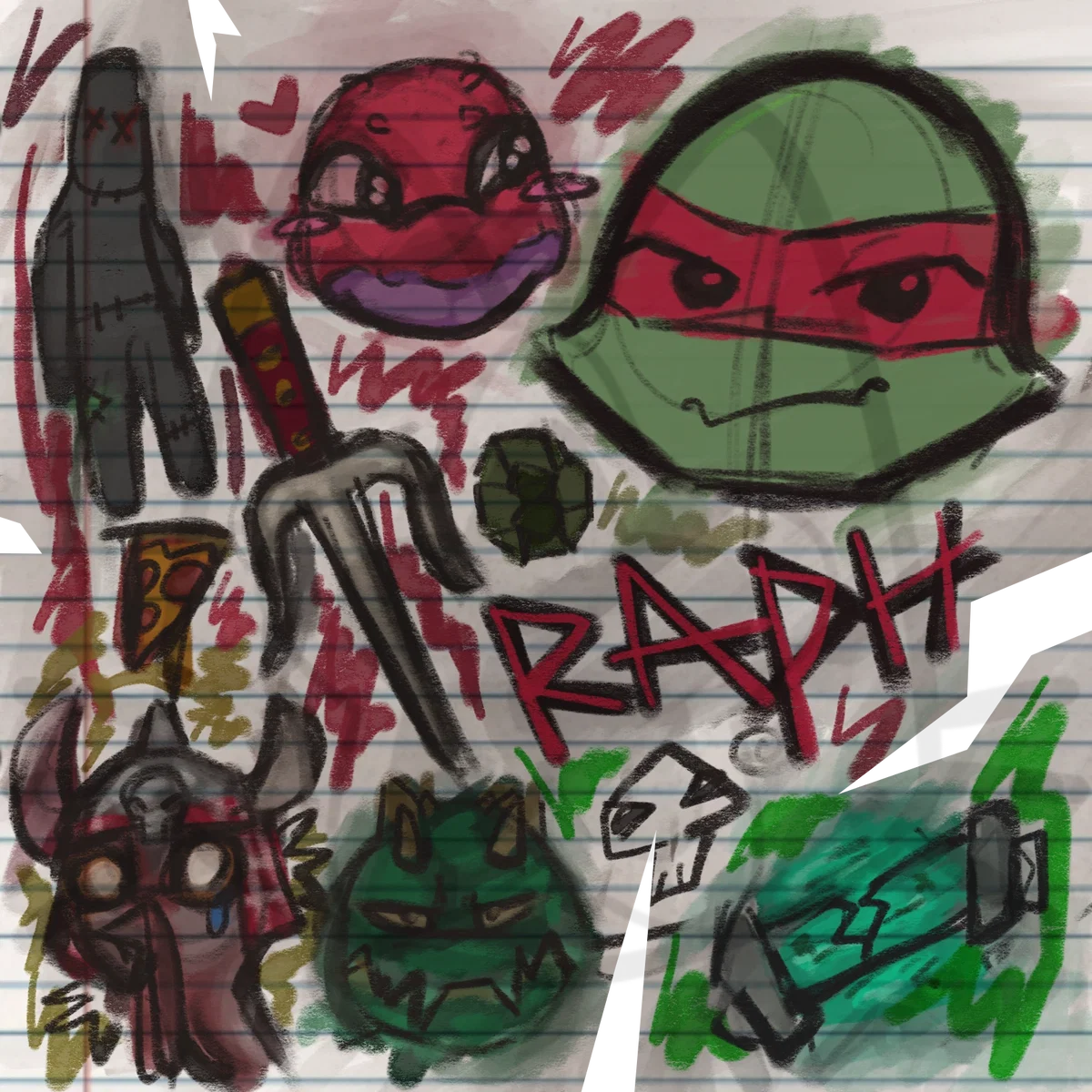 raphael┆tmnt 2012