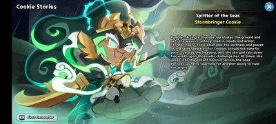 Splitter of the seas aka stormbringer cookie