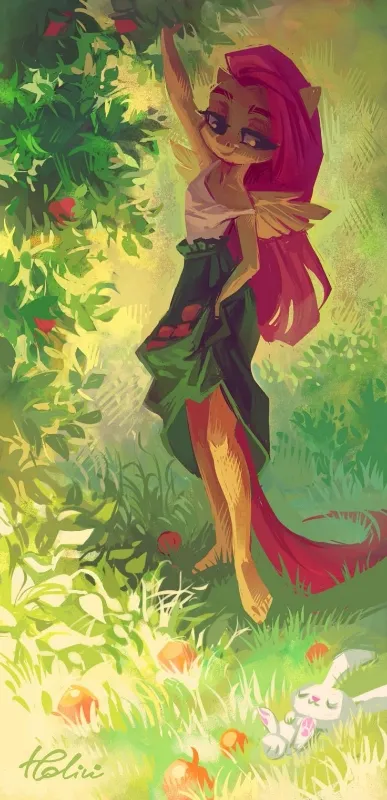 Fluttershy |🦋| Cottage on the edge of Town 🐰 | Anthropomorphic My Little Pony