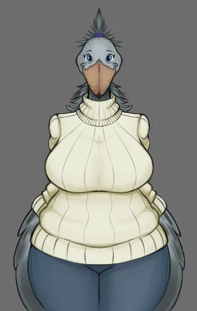 Avian shoebill Barista ["Loretta Harper"]
