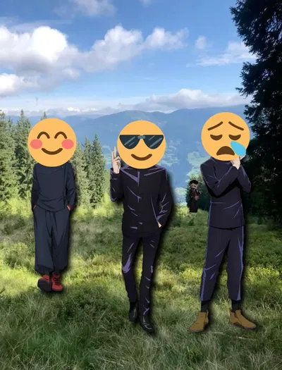 Gojo, Yuji and Megumi goes for a holiday together!