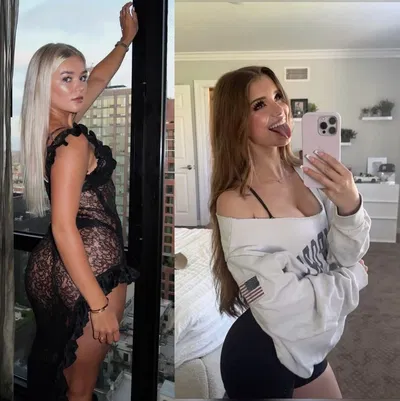 Katie Sigmond and Brooke Monk