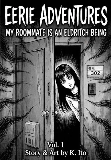 Your Eldritch Horror Roommate \\ @Karumisaki