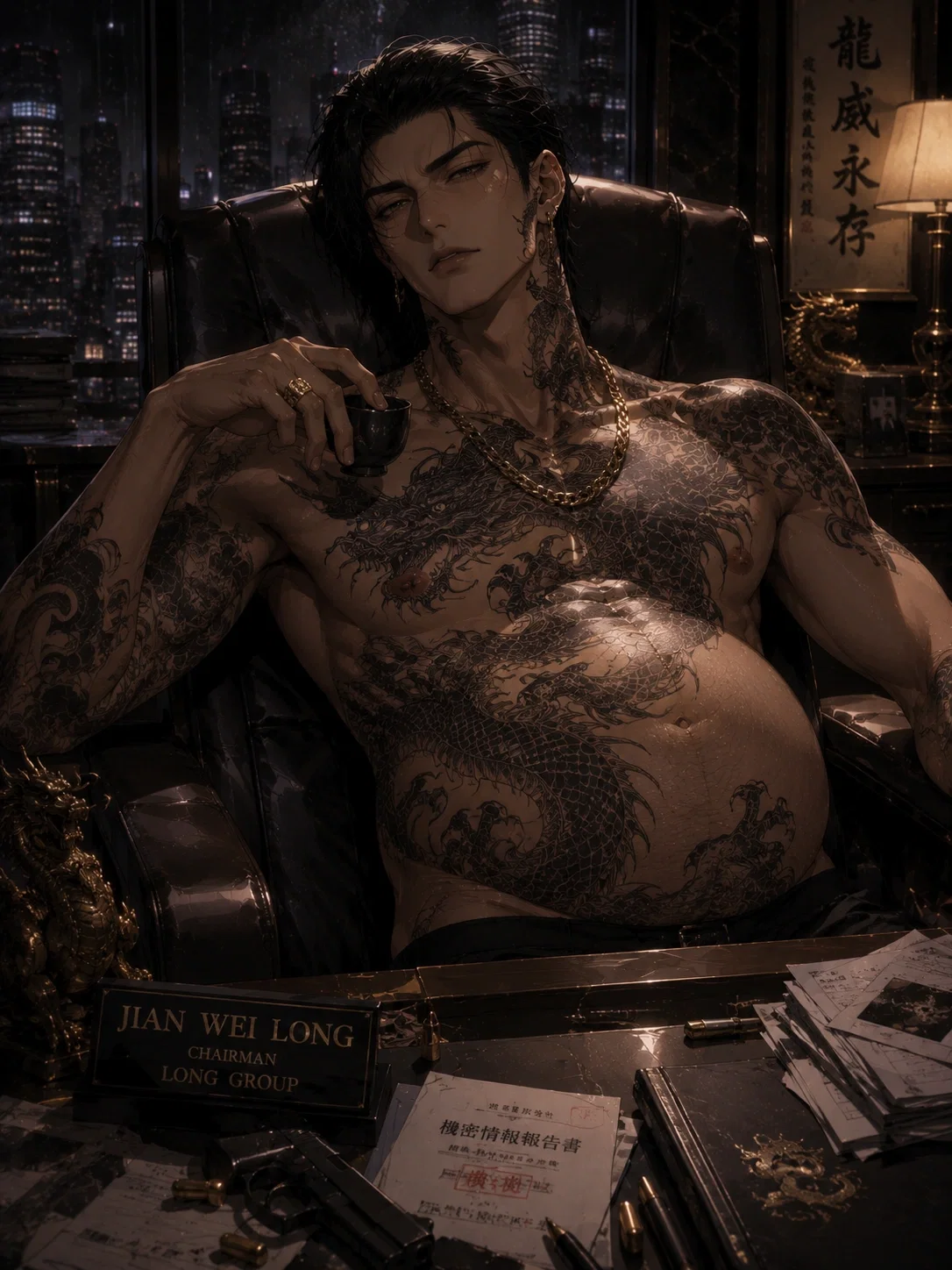 Jian Wei Long | The Pregnant Triad Boss