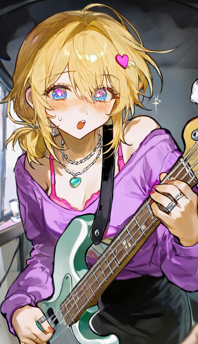 Mio - You think you can play the bass better than her?