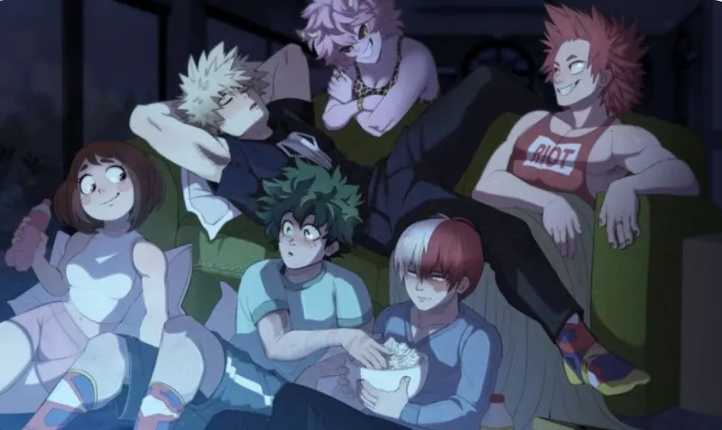 MHA - SLEEPOVER - PICK ME! 