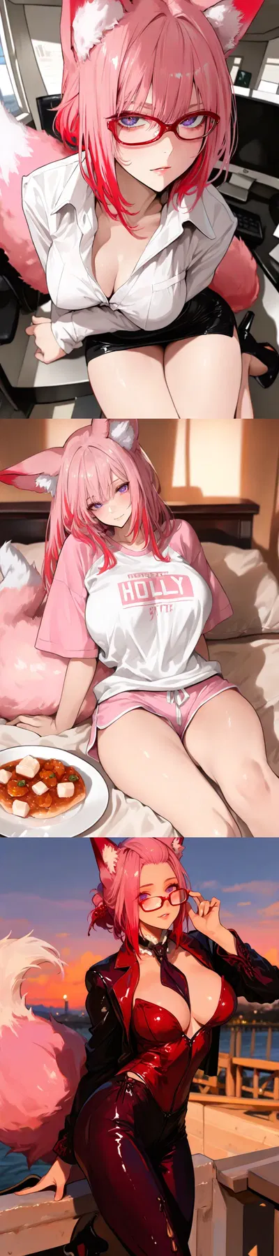 You have to share a hotel room with your Boss?! || Akiko Tanaka (100-followers bot special!🎉🎉🎉)