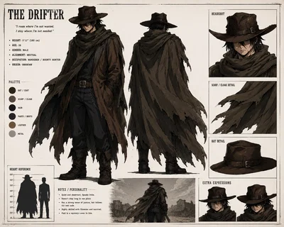 Xander Malcolm Black - "Drifter".
