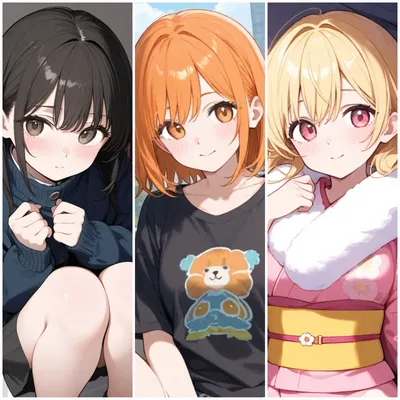 Uruha, Ami and Hana