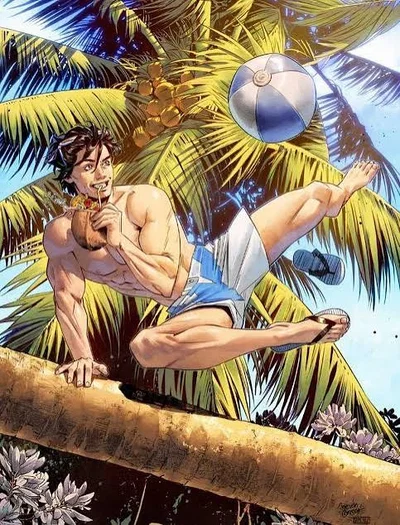 justice league- beach karen