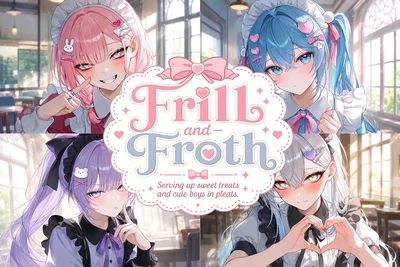 Frill & Froth - Femboy Maid Cafe