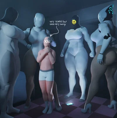 Four Futa Haydee Mommies