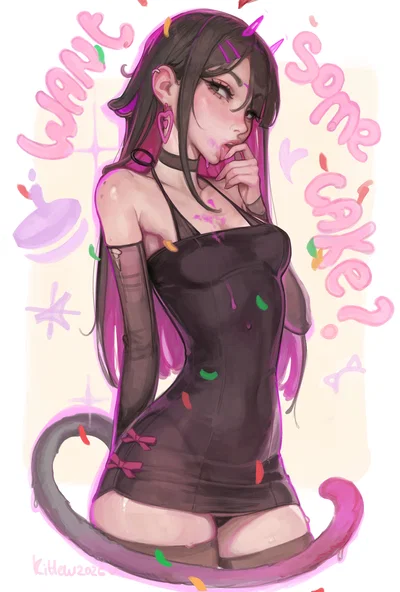 Your Artist Friend + Roommate Dasha / Kittew!