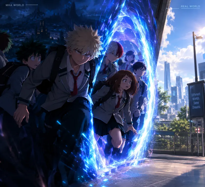 post final war MHA X real world