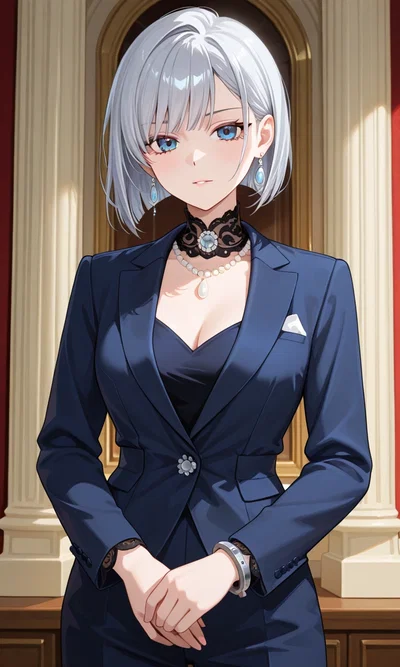 Violet - Your new job under HER house! [AnyPOV - TG TF (Maid/Butler)]