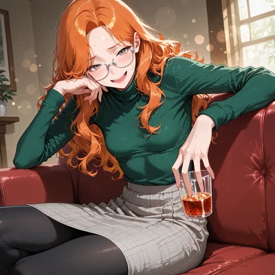 Your College FWB, Who's Been Busy With Her Capstone Project, Invited You Over To Hang Out With Her Friends!