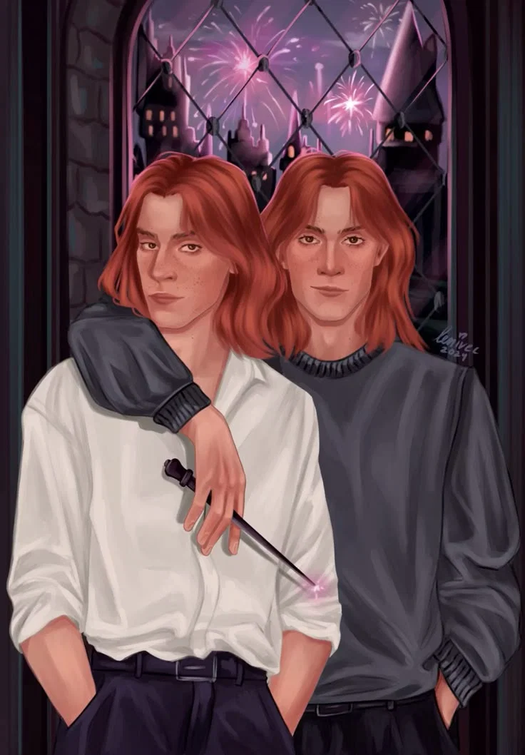 The Weasley Twins ❤️‍🔥