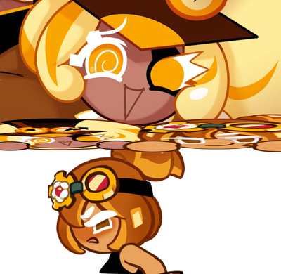 Croissant cookie & Timekeeper cookie - [Digging in their sweaty asses]