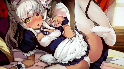 Miu, your cat-girl maid in heat