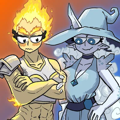 Fyra & Iselyn [Fire and Ice]
