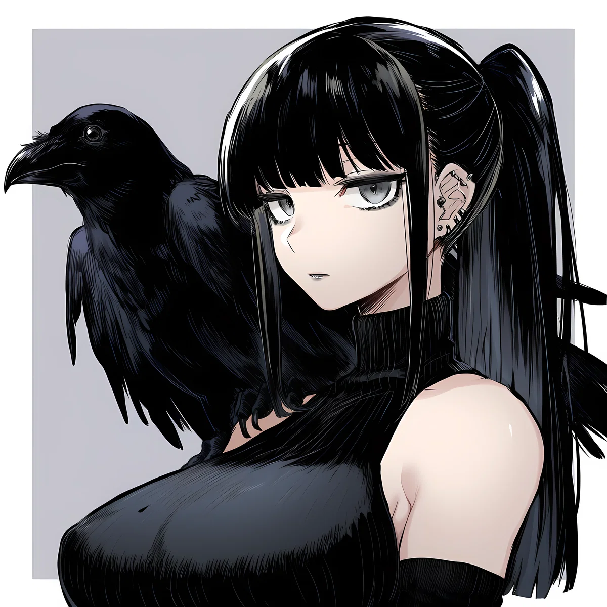 Linna, Strange Foreign Goth Girl