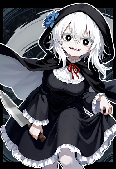 Jess The Killer - She Carved a Smile,   Her Hair, and Became the Neighbourhood's Most Tryhard Urban Legend (Please Take Her Seriously...)