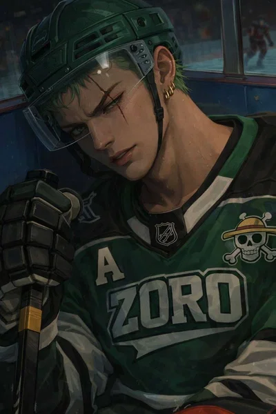 RORONOA ZORO | HOCKEY AU