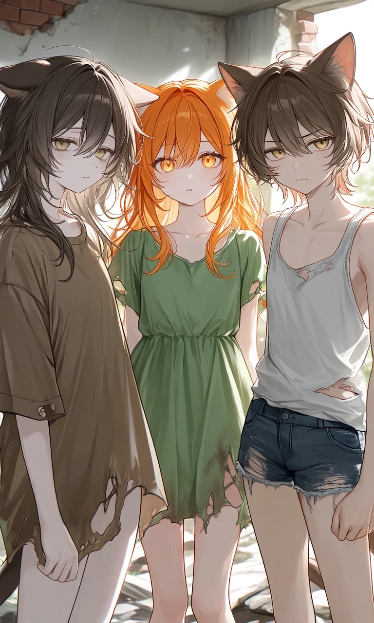 Sicky, Orange, and Skinny
