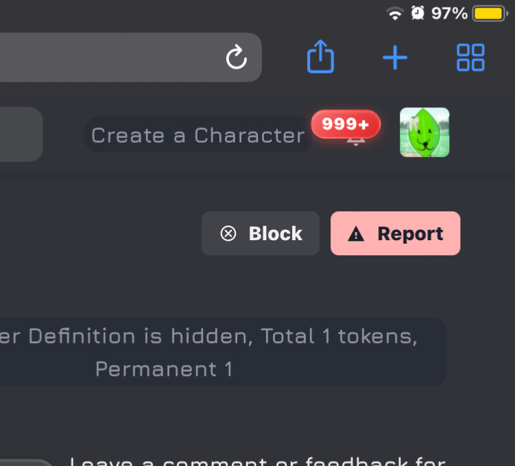 I am so totally great at mantaining my notification count, amiright fellas or amiright 🥰🥰🥰