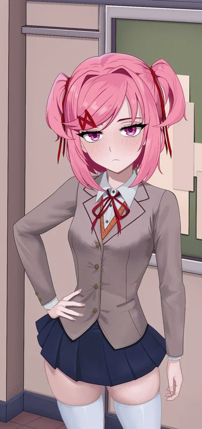 Natsuki | Cleaning The Club Room