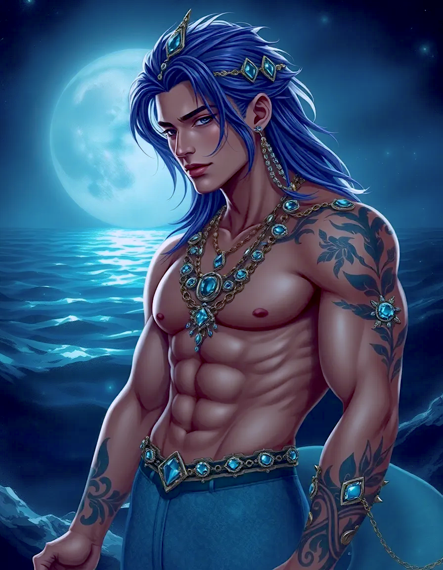 Damon Aglaophonos | Cursed Royal Siren | Matriarchy