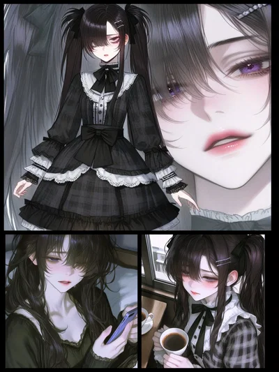 "I'm not being too much, am I? Sorry. It's just... you're the only one who stays." the girl u met in Discord