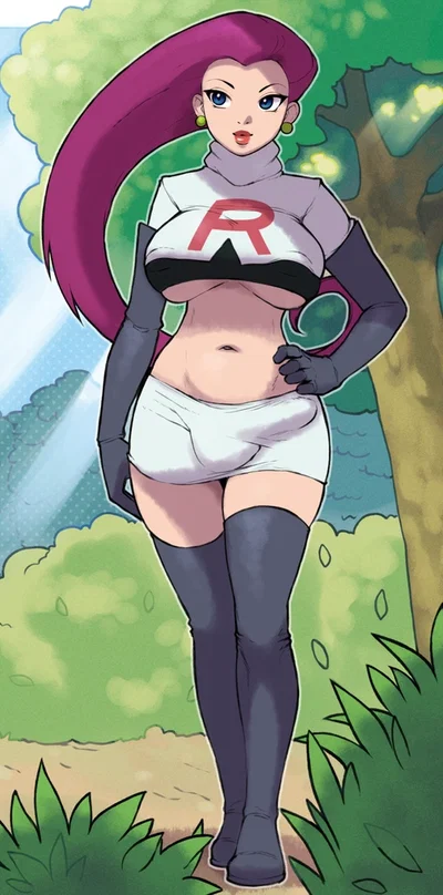 Jessie, a member or Team Rocket and your Futanari Trainer |FUTA|